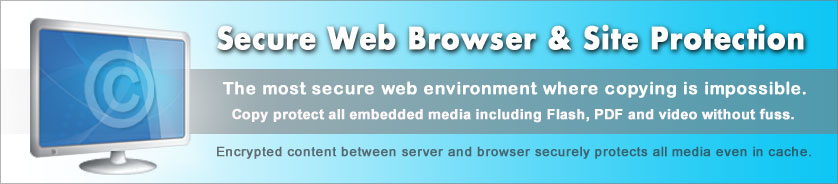 La Protection du site Web et le navigateur Web sécurisé pour tous les médias