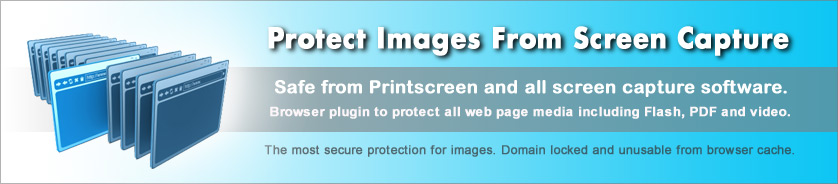 Protection de Copie pour les Images, les Pages Web et les Médias Web